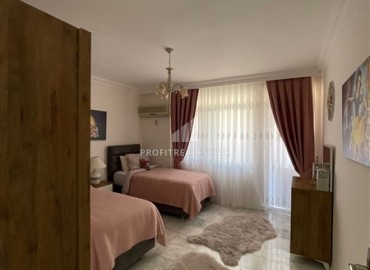 Elegant furnished apartment 2+1, 130m², with a separate kitchen and a glazed balcony, Mahmutlar, Alanya ID-15046 фото-12