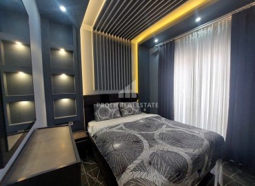 Luxurious one bedroom apartment 55 m², with designer interior and glazed balcony Oba, Alanya ID-15047 фото-9