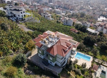 Furnished four bedroom penthouse, 300m², with stunning views in Bektas, Alanya ID-15052 фото-24