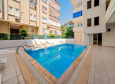 Furnished one-bedroom apartment, 45m², in the center of Alanya in a residence with a swimming pool ID-15066 фото-11