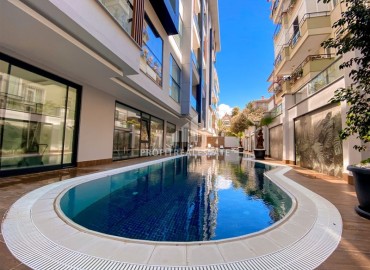Cozy furnished one-bedroom apartment 43m², in a new residence with facilities, in the center of Alanya ID-15067 фото-2