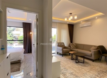Уютная меблированная двухкомнатная квартира 43м², в новом комплексе с инфраструктурой, в центре Аланьи ID-15067 фото-13