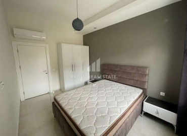 Partially furnished one-bedroom apartment 55m², in a residential residence with facilities in Avsallar, Alanya ID-15069 фото-16