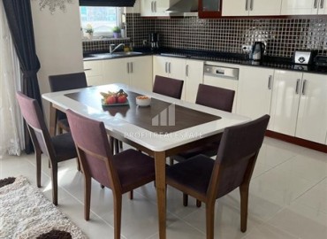 Ready to move in bright furnished apartment 120m², in a residence with facilities in Oba, Alanya ID-15080 фото-10
