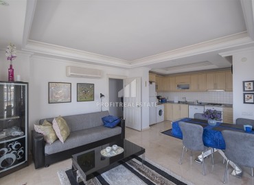 Elegant, bright two bedroom apartment 100m², with sea views, ready to move in, Cikcilli, Alanya ID-15084 фото-4