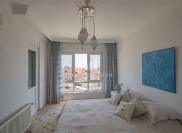 Элегантная светлая трехкомнатная квартира 100м², с видом на море, готовая к проживанию, Джикджилли, Аланья ID-15084 фото-11