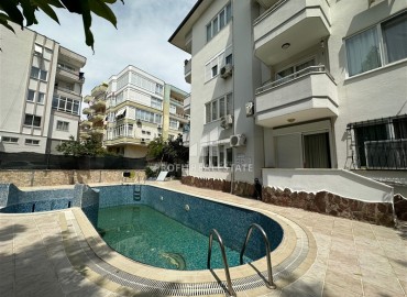 Симпатичная меблированная двухкомнатная квартира, 55м², в комплексе с бассейном в центре Алании, 350м от моря ID-15092 фото-16
