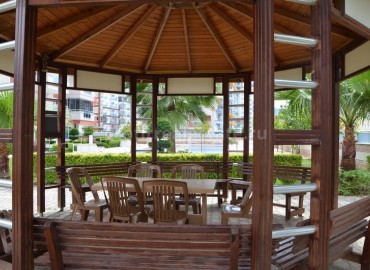Квартира планировки 1+1 в комплексе с развитой инфраструктурой и красивой мебелью в курортном районе Алании Махмутлар ID-1168 фото-8