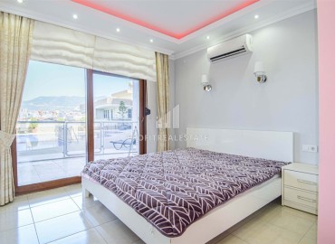 Elegant 3+1 duplex, with private sauna, in a well-maintained residential residence, just 300 meters from the beach, Kestel, Alanya, 170 m2 ID-15098 фото-10