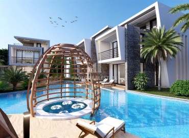Luxurious investment project 400 meters from the sea - double and detached villas, Lapta, Kyrenia, Northern Cyprus ID-15109 фото-17