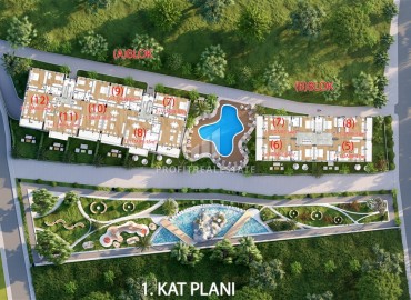 Инвестиционный проект в 400 метрах от моря — трёхкомнатные апартаменты 74м², Алсанджак, Северный Кипр ID-15110 фото-11