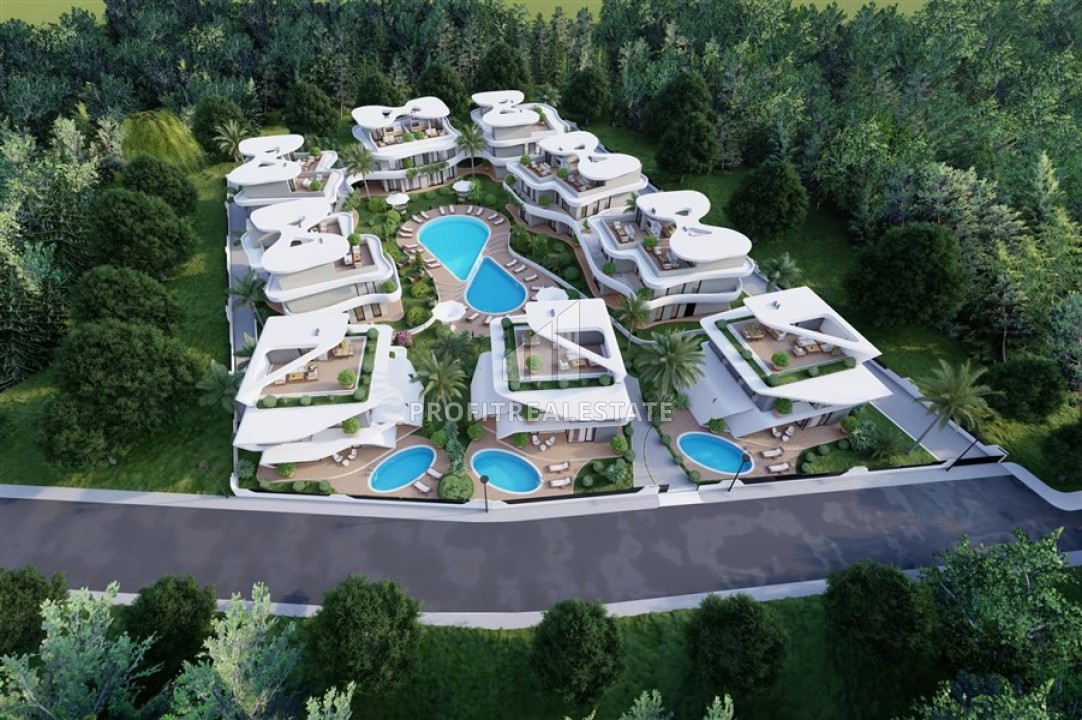 Инвестиционный проект премиум-класса: двухэтажные виллы с бассейном на Северном Кипре, Лапта, 220 м2 ID-15111 фото-2