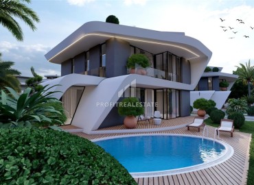 Инвестиционный проект премиум-класса: двухэтажные виллы с бассейном на Северном Кипре, Лапта, 220 м2 ID-15111 фото-6