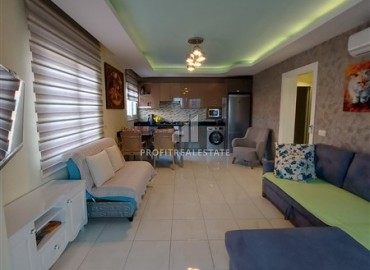 Готовая к проживанию, двухкомнатная квартира, 50м², в уютной резиденции в Махмутларе, 300м от моря ID-15118 фото-1