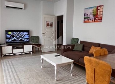 Меблированные трехкомнатные апартаменты, 110м², в 150м от моря, на центральной улице Махмутлара, Алания ID-15122 фото-1
