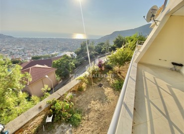 Furnished apartment 2+1, with luxurious panoramic views, Bektas, Alanya, 110 m2 ID-15125 фото-15