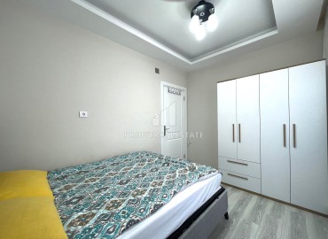 New gasified apartment 1+1, 50m², in an urban building, 100 meters from the sea in the Teje area, Mersin ID-15128 фото-10