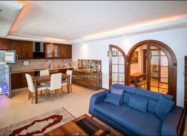 Luxurious furnished apartment 2+1, 115m², with sea views, on the first coastline in Mahmutlar, Alanya ID-15131 фото-4