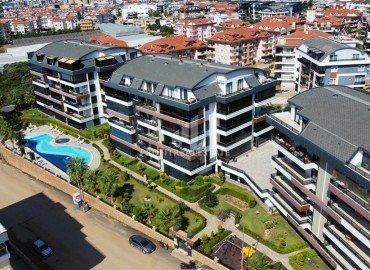 Furnished apartment 3+1, in a residential residence with rich facilities, Oba, Alanya, 140 m2 ID-15134 фото-1