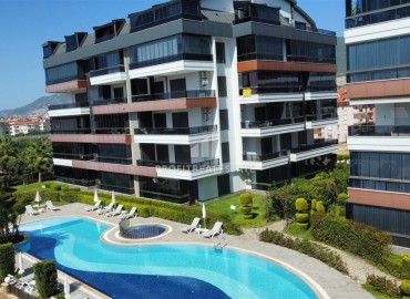 Furnished apartment 3+1, in a residential residence with rich facilities, Oba, Alanya, 140 m2 ID-15134 фото-2