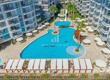 Ready-to-move-in bright one-bedroom apartment 55m², 450 meters from the sea in Kestel, Alanya ID-15135 фото-2