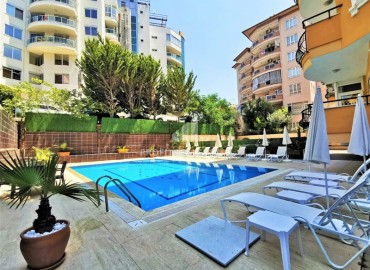 Bright elegant two bedroom apartment of 100 m², in a residential residence with facilities in the center of Alanya ID-15136 фото-14