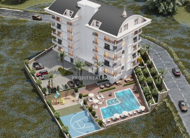 Перспективный инвестиционный проект в 550м от моря в районе Алании – Тосмур: квартиры 1+1 и дуплексы 2+1, 58-115м² ID-15139 фото-2