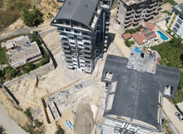 Двухкомнатная квартира, 44м² в комплексе премиум класса на окончательном этапе строительства, в Авсалларе, Алания ID-15144 фото-3