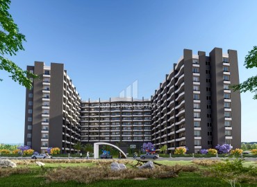 Инвестиционный проект премиум класса на начальном этапе строительства в районе Томюк, Эрдемли: квартиры, 61-110м². ID-15151 фото-4