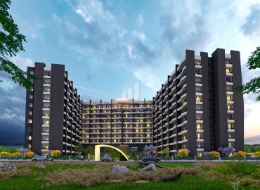 Инвестиционный проект премиум класса на начальном этапе строительства в районе Томюк, Эрдемли: квартиры, 61-110м². ID-15151 фото-11