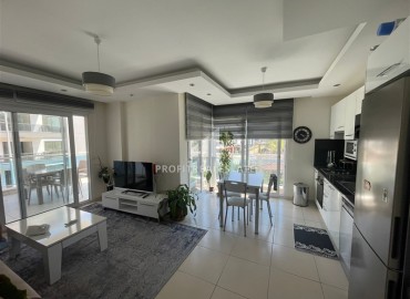 Spacious one bedroom apartment, equipped with furniture and appliances, in the European region of Oba, Alanya, 70 m2 ID-15154 фото-3