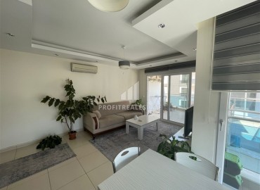 Spacious one bedroom apartment, equipped with furniture and appliances, in the European region of Oba, Alanya, 70 m2 ID-15154 фото-5