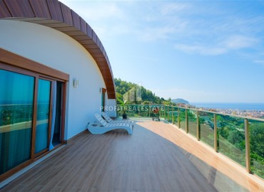 Large three-storey villa, with a private pool and magnificent panoramic views, Bektas, Alanya, 330 m2 ID-15155 фото-12