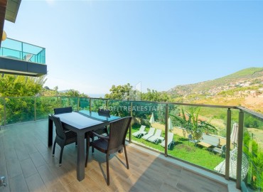 Large three-storey villa, with a private pool and magnificent panoramic views, Bektas, Alanya, 330 m2 ID-15155 фото-14