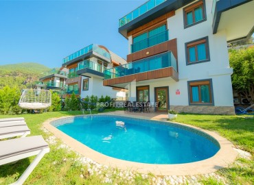 Large three-storey villa, with a private pool and magnificent panoramic views, Bektas, Alanya, 330 m2 ID-15155 фото-19