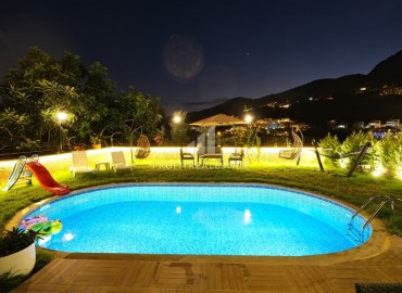 Large three-storey villa, with a private pool and magnificent panoramic views, Bektas, Alanya, 330 m2 ID-15155 фото-20
