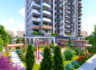 Старт продаж: новый инвестиционный проект в районе Арпачбахшиш, Мерсин, квартиры 75-110м² ID-15157 фото-11