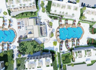 Премиальный инвестиционный проект в 100 м от моря: апартаменты и виллы 39-127м², с собственной инфраструктурой, Эсентепе, Северный Кипр ID-15159 фото-7