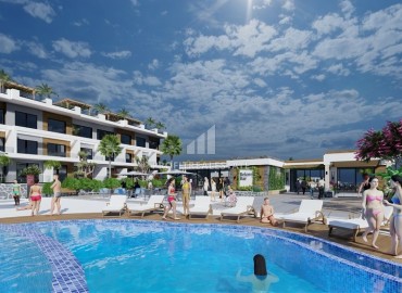 Премиальный инвестиционный проект в 100 м от моря: апартаменты и виллы 39-127м², с собственной инфраструктурой, Эсентепе, Северный Кипр ID-15159 фото-10