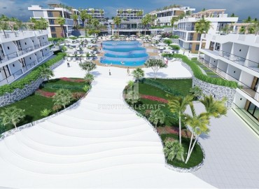 Премиальный инвестиционный проект в 100 м от моря: апартаменты и виллы 39-127м², с собственной инфраструктурой, Эсентепе, Северный Кипр ID-15159 фото-14