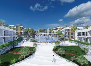Премиальный инвестиционный проект в 100 м от моря: апартаменты и виллы 39-127м², с собственной инфраструктурой, Эсентепе, Северный Кипр ID-15159 фото-15
