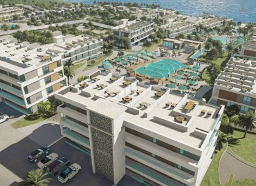 Премиальный инвестиционный проект в 100 м от моря: апартаменты и виллы 39-127м², с собственной инфраструктурой, Эсентепе, Северный Кипр ID-15159 фото-16