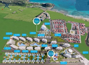 Масштабный инвестиционный проект 50-155м², с широкой инфраструктурой, в 250 метрах от моря, Искеле, Северный Кипр ID-15160 фото-20
