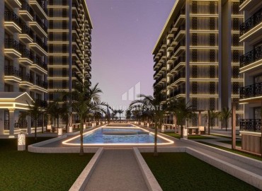 Фешенебельный инвестиционный проект по доступной цене: апартаменты 36-73м², в 150 метрах от моря, Газиверен, Северный Кипр ID-15086 фото-6