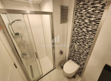 Cozy apartment 1+1, 65m², with glazed balcony, in a residence with extensive facilities in Oba, Alanya ID-15174 фото-7