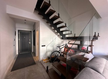 Меблированная дуплекс - вилла 2+1 в стиле «лофт», 120м², в комфортабельной новой резиденции в Арпачбахшиш, Эрдемли ID-15182 фото-8