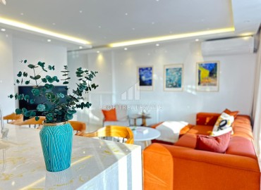 Stylish furnished two bedroom apartment, 110m² in a cozy residence with a swimming pool in Teje, Mersin ID-15184 фото-6