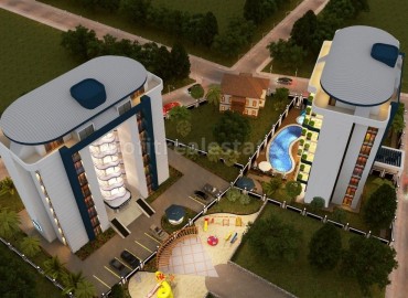 Новые квартиры в Алании, Турция, 64-205 кв.м., рассрочка ID-1176 фото-5