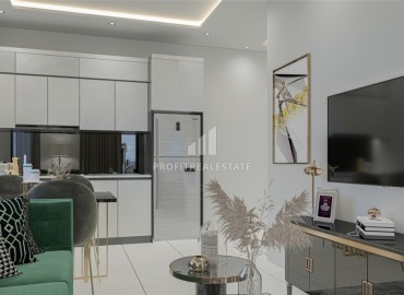 One-bedroom apartment, 53m² in a premium residence at the final stage of construction, in Avsallar, Alanya ID-15198 фото-10