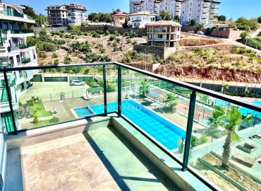 One-room apartment, 50 m², fully finished, in a new residence with facilities in the Oba area, Alanya ID-15200 фото-18